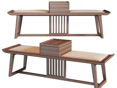 新中式沙发凳子