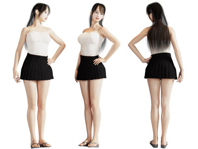 现代女人 女孩 女子 人物