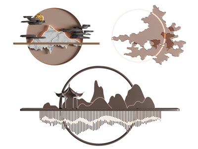 新中式墙饰挂件