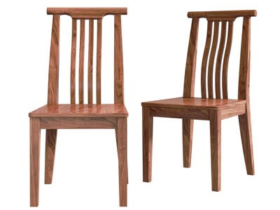 现代实木休闲椅子 餐椅