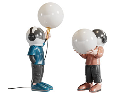 现代宇航员摆件台灯