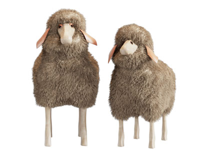 现代小羊沙发凳子