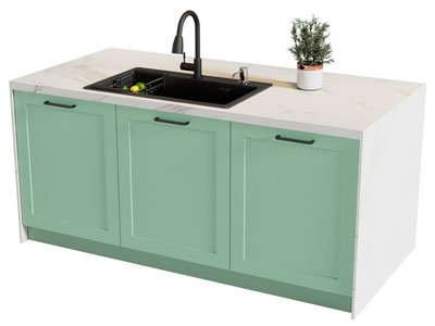 现代水吧台 橱柜 水槽