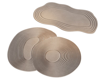 侘寂风异形水纹地毯3d模型 侘寂风异形水纹地毯