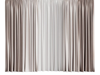 现代窗帘窗纱3d模型 现代窗帘窗纱