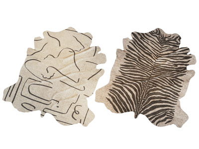 现代动物造的地毯3d模型 现代动物造的地毯