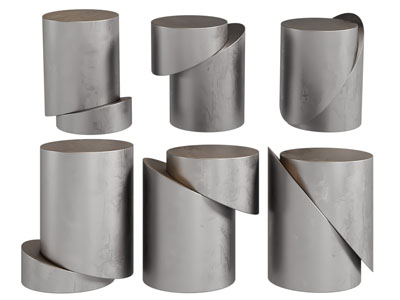 现代服装店流水台 展示台 不锈钢陈列道具