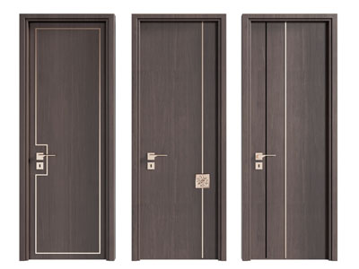 新中式实木平开门