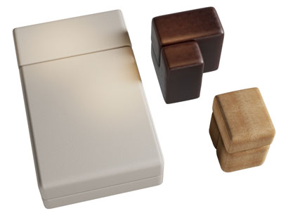 现代长方形沙发凳