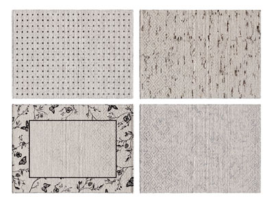 现代长方形地毯3d模型 现代长方形地毯