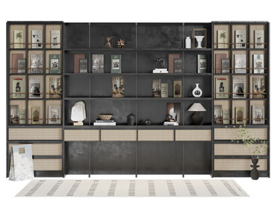 法式中古风装饰柜 书柜