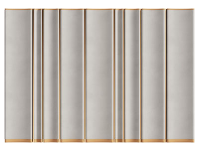 现代软包背景墙3d模型 现代软包背景墙