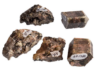 现代水晶石 矿石 石头