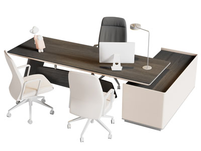 现代老板台 老板桌椅组合