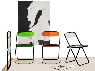 现代可折叠椅子