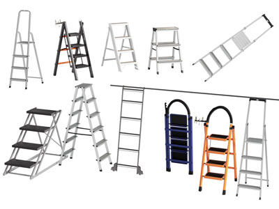 现代双人梯子 踏梯 生活用品