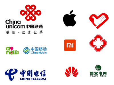 现代企业商品logo 标识 商标