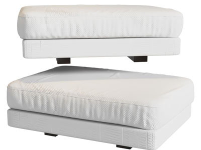 现代方形沙发凳子