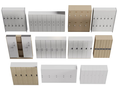 现代更衣柜 存储柜