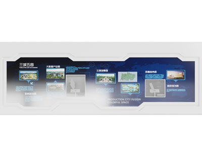 现代企业文化墙 展览墙