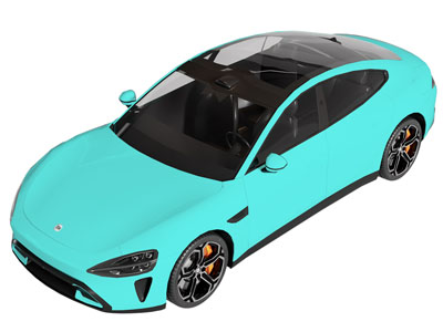 现代提夫尼蓝汽车 轿车