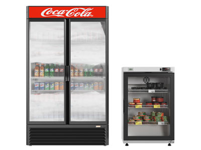 现代双开门冰箱 冷饮柜 冰柜3d模型 现代双开门冰箱 冷饮柜 冰柜