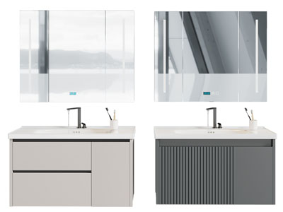 现代洗手台 镜柜 浴室柜