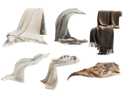 现代盖毯 搭巾 生活用品