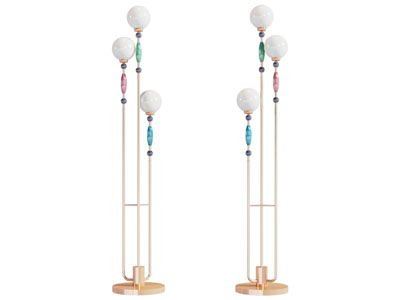 现代轻奢落地灯