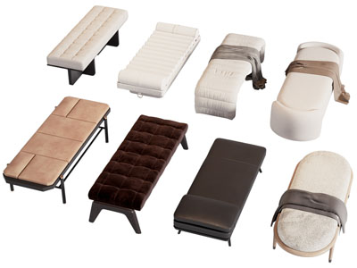 现代沙发凳子 床尾凳