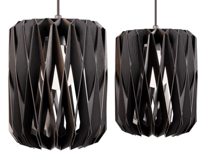 现代镂空灯罩吊灯