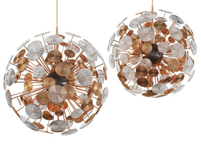 现代轻奢蒲公英造的吊灯