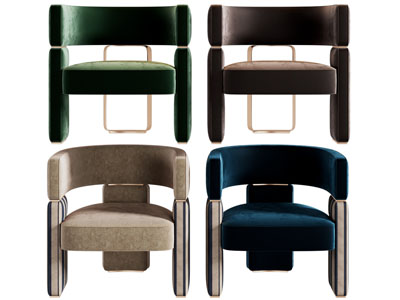 现代轻奢休闲椅子