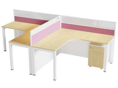 现代办公桌椅组合