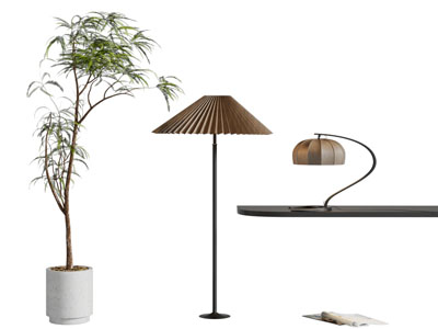 中古风落地灯 台灯