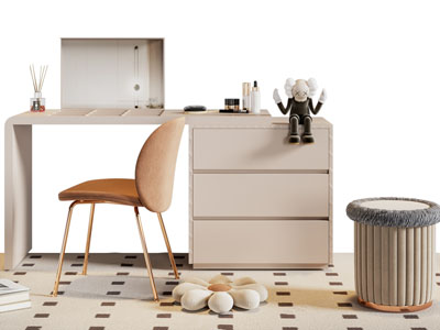 现代轻奢化妆 梳妆台