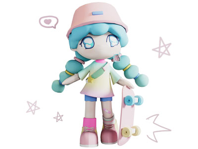 现代卡通娃娃 游戏影视角色