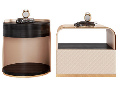 现代轻奢床头柜