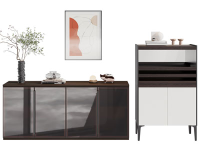 现代玄关柜 边柜