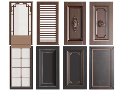 新中式实木柜门