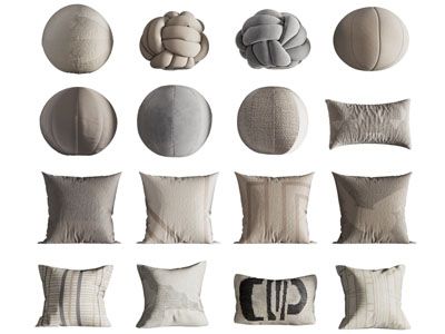 现代方形 圆形靠垫抱枕
