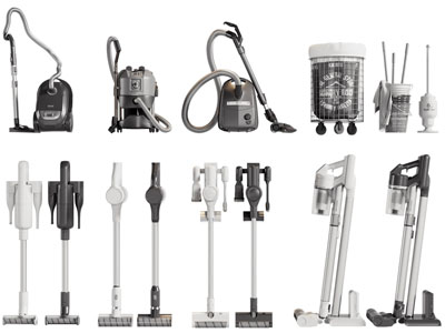 现代吸尘器 智能扫地机3d模型 现代吸尘器 智能扫地机