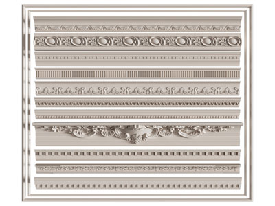欧式石膏线条 雕花角线