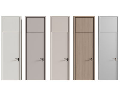 现代单扇平开门