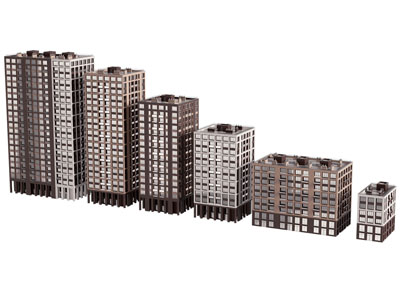 现代住宅楼 住宅建筑外观3d模型 现代住宅楼 住宅建筑外观