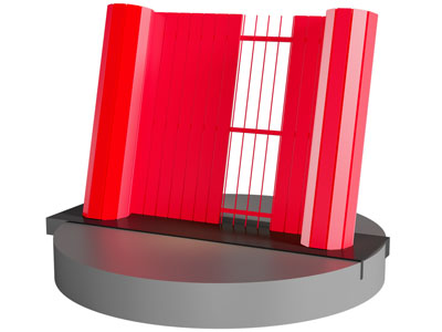 新中式竹简雕塑雕刻摆件3d模型 新中式竹简雕塑雕刻摆件