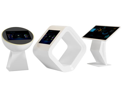 现代智能一体机 查询机3d模型 现代智能一体机 查询机