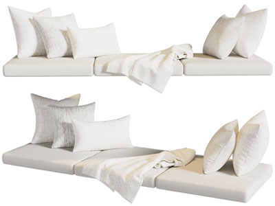 现代奶油风飘窗垫 靠垫抱枕