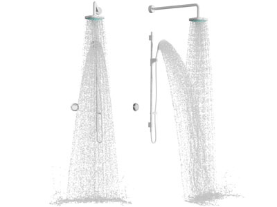 现代淋浴花洒