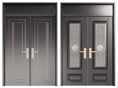 新中式双开门 大门